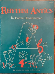 Rhythm Antics By Joanne Haroutounian Designed For Beginning Music Students - Picture 1 of 9