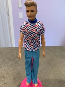 Barbie Ken Fashionista Serie Delgada Moldeada Pelo Niño Muñeca 2016/2016 - Imagen 1 de 4