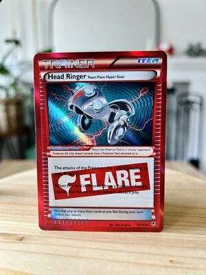 Pokémon TCG Head Ringer Team Flare 97/119 Holo Rare Phantom Forces Trading Card - Image 1 of 2