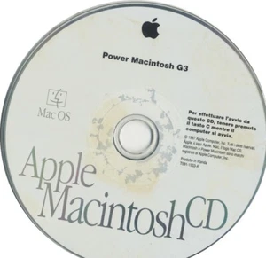 CD Apple Power Macintosh G3 desktop e mini tower 8.0 1997 T691-1533-A - Photo 1/1