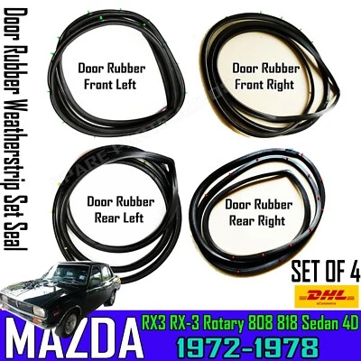 JUEGO DE TIRAS CLIMÁTICAS PARA PUERTA SEDÁN DE CARRERAS MIZER SAVANA RX3 808 PARA MAZDA RX Foto 1 de 2