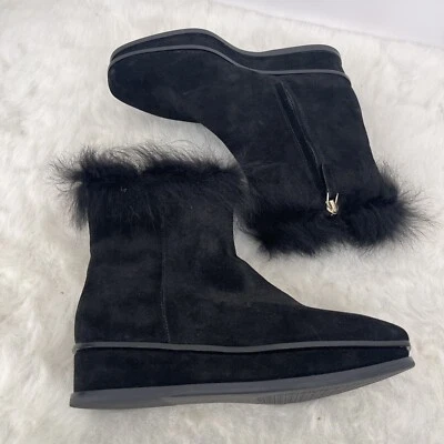 Botines de piel Tory Burch MARCEL botines al tobillo talla 5 negro Seude plataformas de cuña Foto 1 de 4