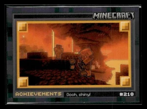 2024 Panini Minecraft - Achievements Optichrome Stone - #218 Oooh, Shiny! - Picture 1 of 2