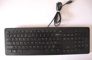 Dell Slim Wired USB Keyboard KB-113P - Picture 1 of 1