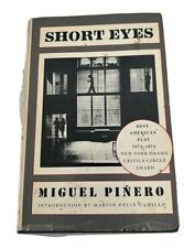 Book Short Eyes A Play By MIguel Pinero Copyright 1975 With Dust Cover