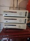 xbox 360 console X 3 Spares Or Repairs UNTESTED 
