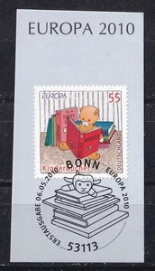 Cept Europe 2010 Germany Frg Literatur Teddy Bears Children's Books Mi 2796 Esst - Bild 1 von 1