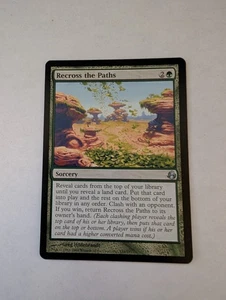 Recross the Paths Morningtide Regular MTG LP - Picture 1 of 1