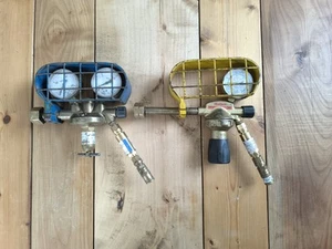 Grifo de oxígeno de soldadura autógena acetilina + antorcha de soldadura - Imagen 1 de 4