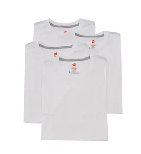 Hanes CST14 ComfortBlend Slim Fit Crew T-Shirts - 4 Pack - Picture 1 of 2