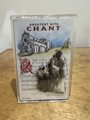 CHANTS Greatest Hits Gregorian Sony Classical Konrad Ruhland Cassette Tape OOP - Image 1 of 4