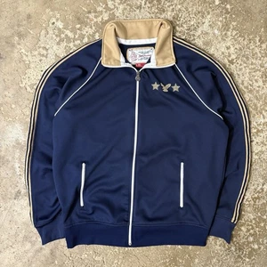 Vintage American Eagle Outfitters Trainingsjacke mit durchgehendem Reißverschluss College-Stil Größe Large - Bild 1 von 7