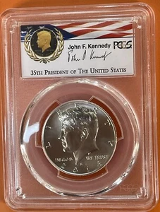 2014-D~SILVER PCGS MS70~Kennedy FIRST STRIKE 50th Anniversary Set-Philadelphia - Picture 1 of 3