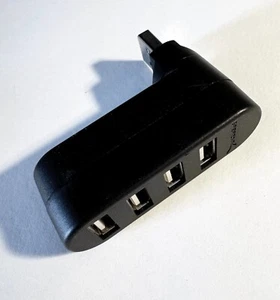 SABRENT 4 Port USB 2.0 Hub 90°/180° Degree Rotatable HB-UMN4 - Picture 1 of 3