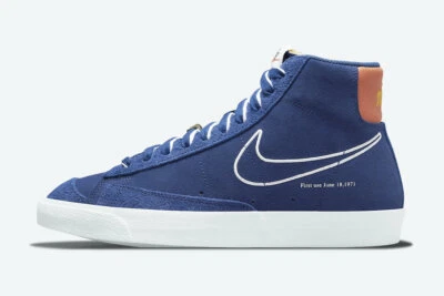 Nike Blazer Mid '77 First Use Royal Blue Suede White DC3433-400 sz 8.5 Men Retro - Image 1 of 4