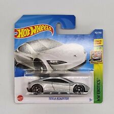 Hot Wheels Tesla Roadster Silber Neu OVP 1/10 HW Exotics 2022