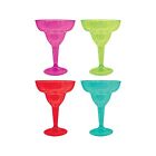 Amscan Margarita Party Glasses Kiwi/Magenta/Red/Teal 20/Set (357891)