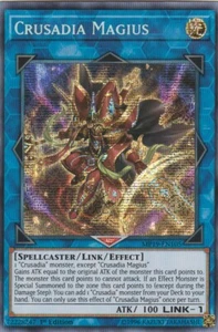 TARJETA YUGIOH HOLO CRUSADIA MAGIUS MP19-EN105 1A EDICIÓN - Imagen 1 de 1
