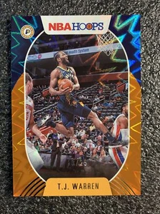 2020-21 NBA Hoops Orange Explosion #8 T.J. Warren Indiana Pacers #'d 13/25 - Bild 1 von 2
