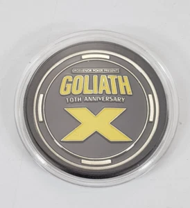 GUKPT Grosvenor Goliath X Texas Holdem 10th Anniversary Chip Card Protector 2022 - Picture 1 of 3