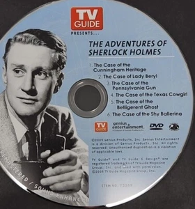 The Adventures of Sherlock Holmes - 6 episodes/1954 version - DVD - Picture 1 of 1
