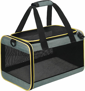 Cat Carrier Airline Approved Pet Carrier,Dog Carrier Soft-Sided Pet Travel Carri