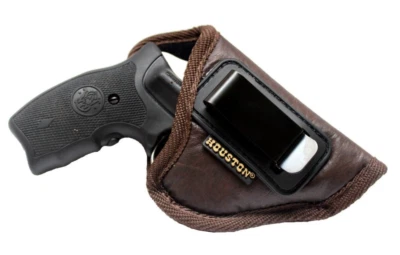 Brown IWB Holster for SMITH & WESSON S&W Model 36/38/37/40/42/49/60  2" Revolver - Image 1 of 4