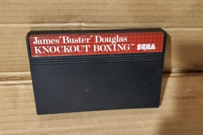 James "Buster" Douglas Knockout Boxing (Sega Master, 1990) Authentic Cart. - Image 1 of 4