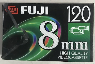Fuji 120 8 мм высокого качества видео кассета ленты P6-120 совершенно новый запечатанный - Изображение 1 из 3