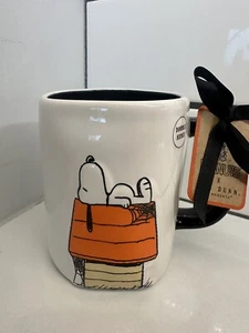 Taza de té café Rae Dunn Peanuts Snoopy Halloween Hogar Espeluznante NUEVO - Imagen 1 de 2