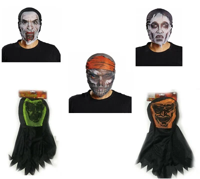 Helloween Masken blutiger Vampir, Zombie, Pirat, Fasching, Halloween, Karneval, - Bild 1 von 4