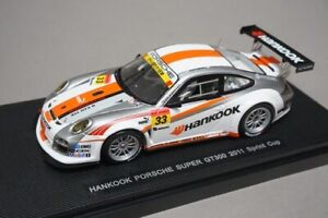 1:43 EBBRO 44597 Hankook Porsche Super GT300 2011 Sprint Cup #33