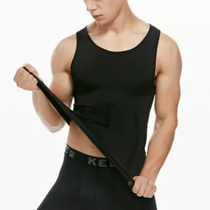 Man's Compression Base Layer Workout Leggings Gym Sports Running Training Pants - Picture 1 of 21