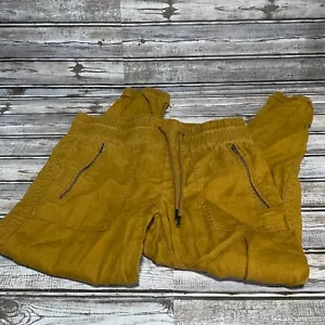 Pantalone Athleta giallo/oro cotone donna taglia 4P - Foto 1 di 6