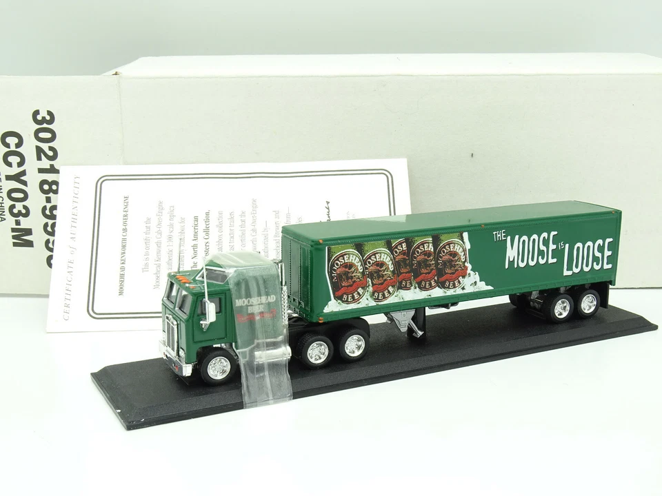 Matchbox 1/72 - Rimorchio Kenworth Moosehead Beer - Immagine 1 di 1
