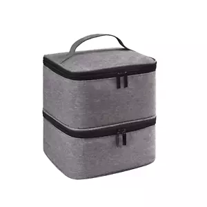 Nail Polish Organizer Bag Nail Polish Organizer Bag,Double-Layer Nail Polish Sto - Picture 1 of 12