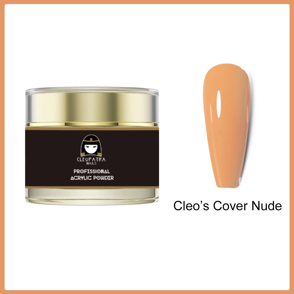 Pó acrílico profissional Cleópatra Nails - 2 oz (Cleo's Cover cor nude) - Imagem 1 de 1