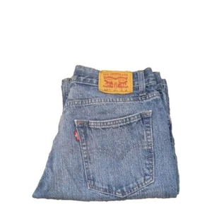 Levi’s 527 Boys Jeans Size 18R Blue Bootcut Relaxed Fit 5 Pocket Denim Youth - Picture 1 of 11