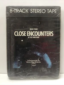 Vintage 1977 SEALED 8 Track Tape CLOSE ENCOUNTERS Soundtrack Electric Moog Orch. - Imagen 1 de 3