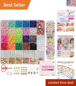Ultimate Kit per fare braccialetti fai da te - 5000 pezzi per bambini creativi età 6-13 - Foto 1 di 8
