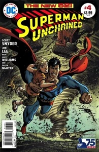 COMIC BOOK - "SUPERMAN UNCHAINED" #4 COVER H ANNIVERSARY VARIANT w/BAG & BD - NM - Picture 1 of 1