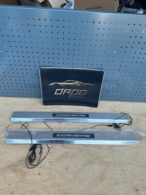 Chevrolet Corvette Einstiegsleiste links rechts beleuchtet - Bild 1 von 4