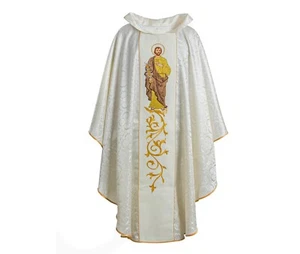 Priest Pastor Gothic Chasuble St Joseph Vestment - Picture 1 of 3