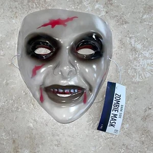 TRANSPARENTE WEIBLICHE ZOMBIE-MASKE HORROR HALLOWEEN KOSTÜM FM66685 - Bild 1 von 1