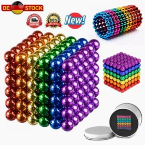 216x Magnet 5mm Kugeln Streskiller Anti Stress Geschenkidee Büro Technik Gadget - Bild 1 von 14