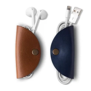 Cable Wrap for Cables/Chords/Wires | Wire Winder, Headphones Holder, Mini Clip - Picture 1 of 12