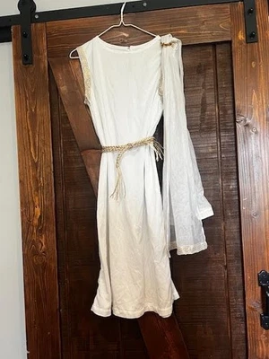 Disfraz de diosa griega Cleopatra/Halloween/Vestir con toga transparente Foto 1 de 4