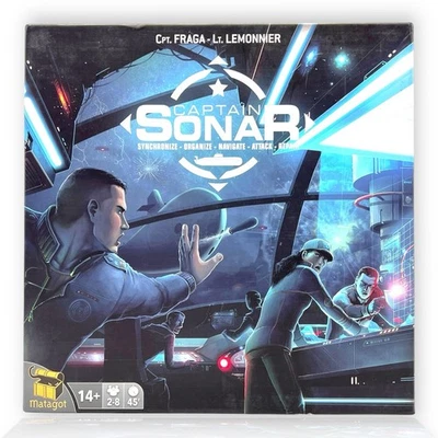 CAPTAIN SONAR Board Game MATAGOT Collectible 2016 Edition Complete + Expansion - Image 1 of 4