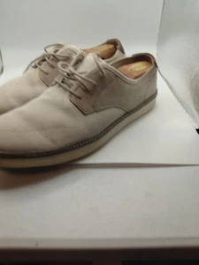 Scarpe da uomo Johnston And Murphy MCGUFFEY in maglia scamosciata 13M beige - Foto 1 di 5