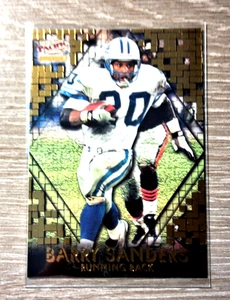 1997 Pacific Invincible Pop Cards Barry Sanders Detroit Lions #5 - Picture 1 of 2